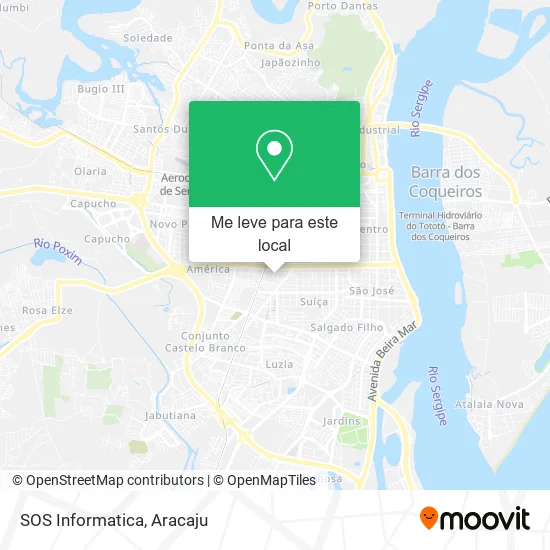 SOS Informatica mapa