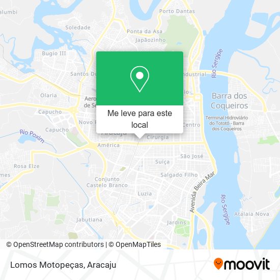 Lomos Motopeças mapa