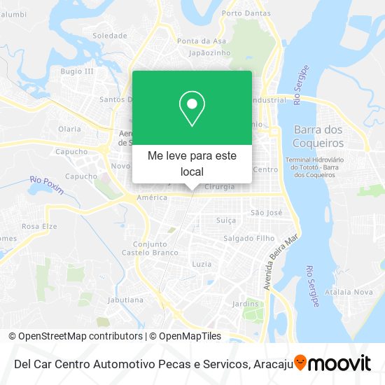 Del Car Centro Automotivo Pecas e Servicos mapa