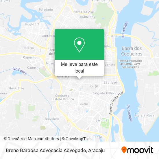 Breno Barbosa Advocacia Advogado mapa
