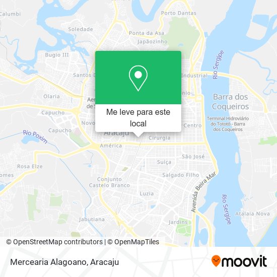 Mercearia Alagoano mapa