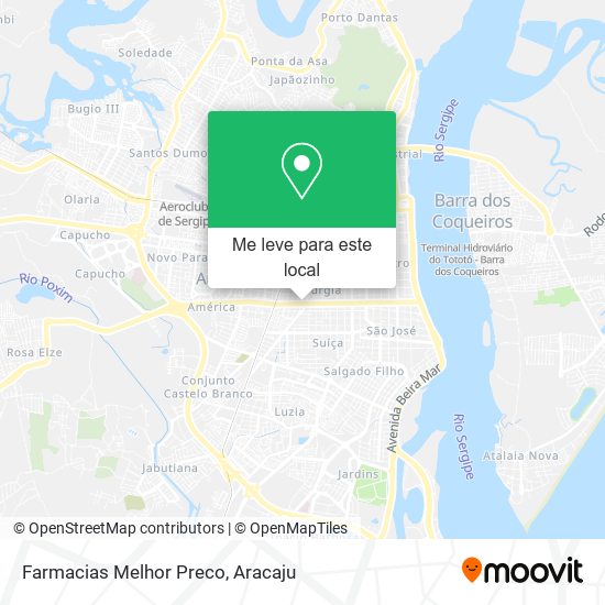 Farmacias Melhor Preco mapa