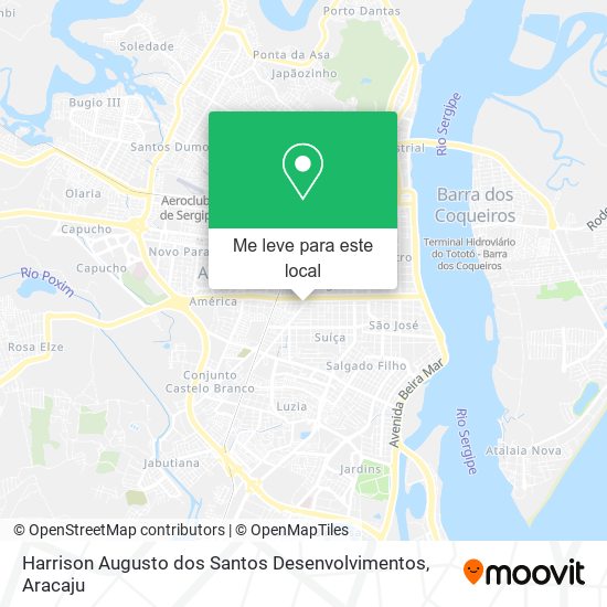Harrison Augusto dos Santos Desenvolvimentos mapa