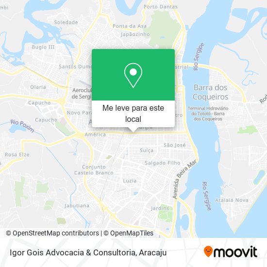 Igor Gois Advocacia & Consultoria mapa