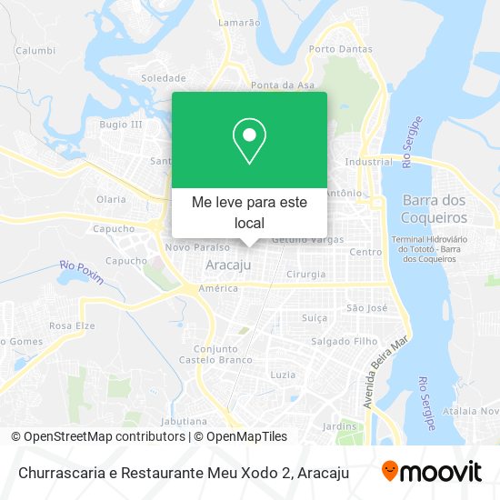 Churrascaria e Restaurante Meu Xodo 2 mapa