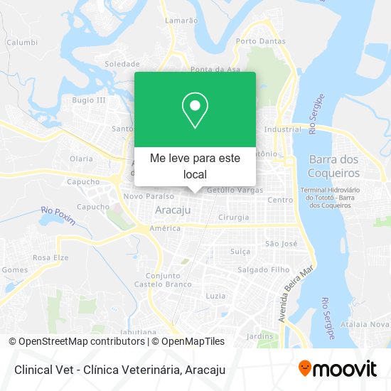 Clinical Vet - Clínica Veterinária mapa