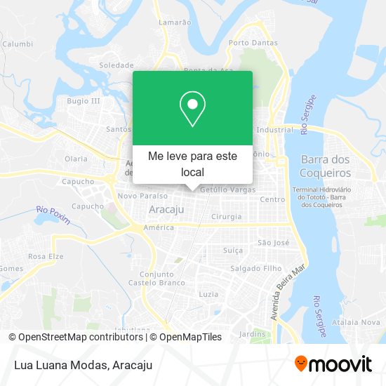 Lua Luana Modas mapa