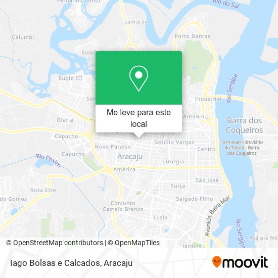 Iago Bolsas e Calcados mapa
