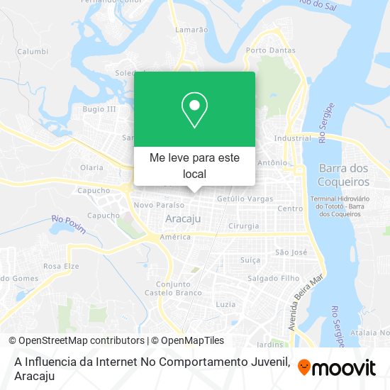 A Influencia da Internet No Comportamento Juvenil mapa