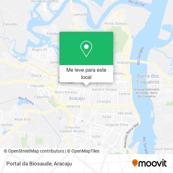 Portal da Biosaude mapa