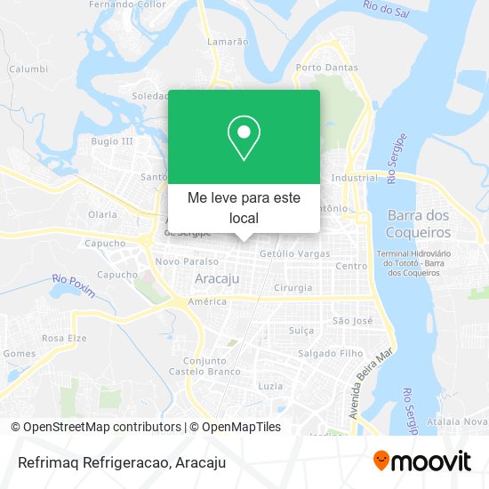 Refrimaq Refrigeracao mapa