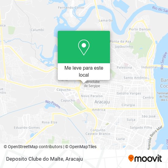 Deposito Clube do Malte mapa