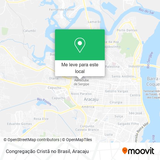 Congregação Cristã no Brasil mapa