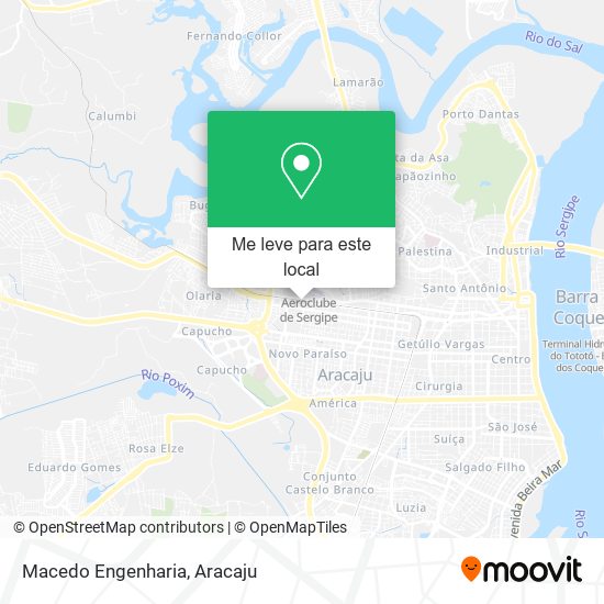 Macedo Engenharia mapa