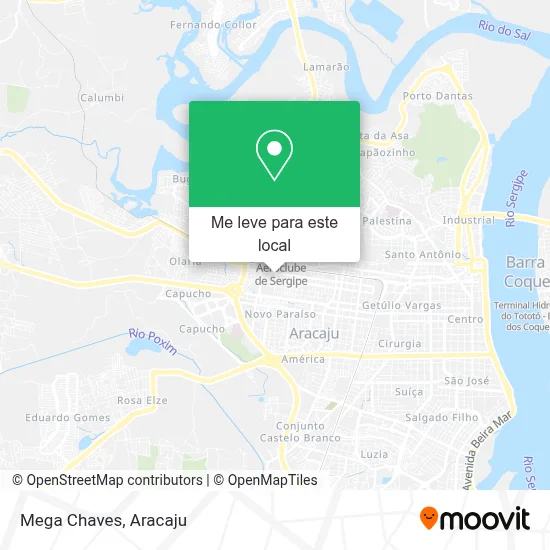 Mega Chaves mapa