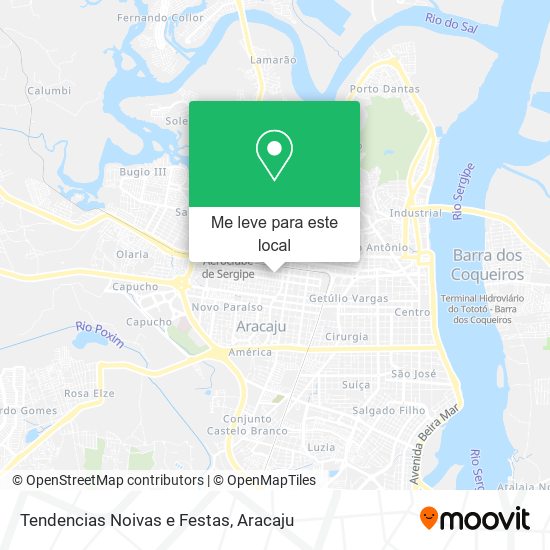 Tendencias Noivas e Festas mapa