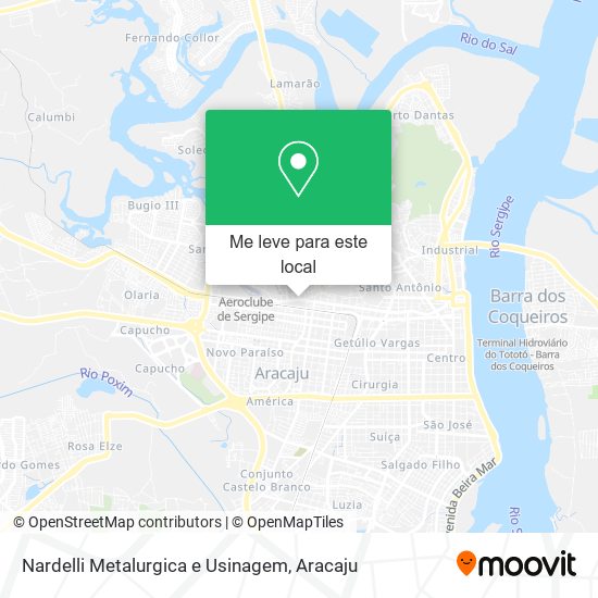 Nardelli Metalurgica e Usinagem mapa