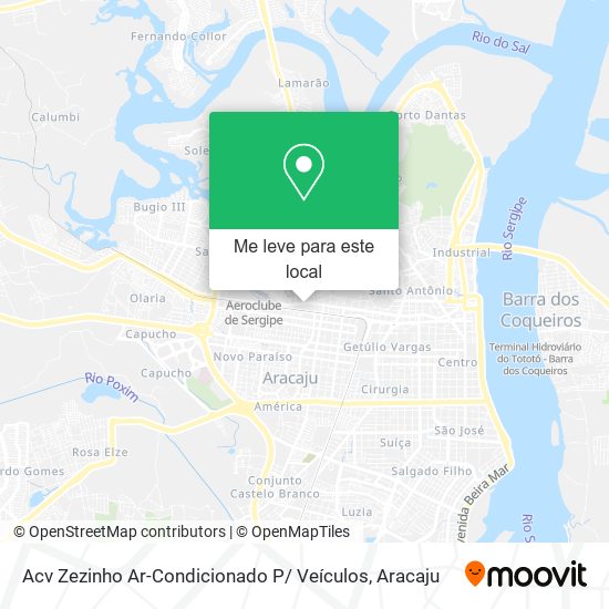 Acv Zezinho Ar-Condicionado P/ Veículos mapa