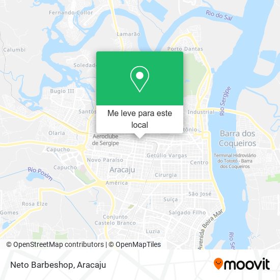 Neto Barbeshop mapa