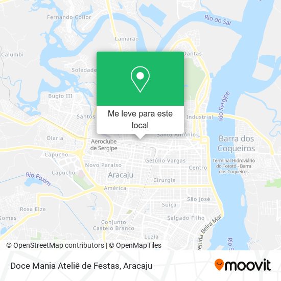 Doce Mania Ateliê de Festas mapa