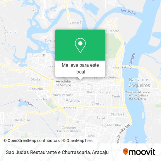 Sao Judas Restaurante e Churrascaria mapa