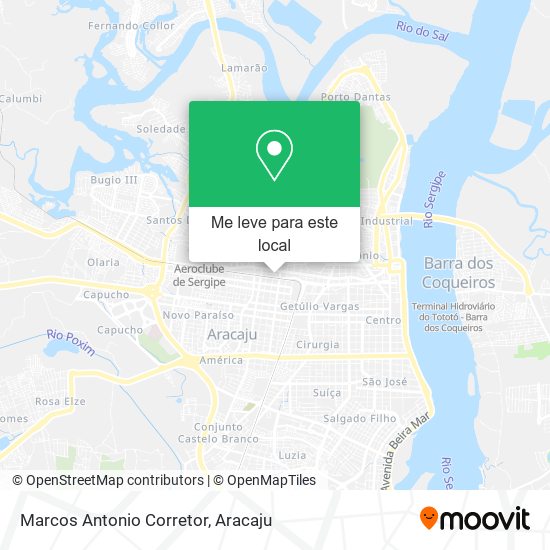 Marcos Antonio Corretor mapa