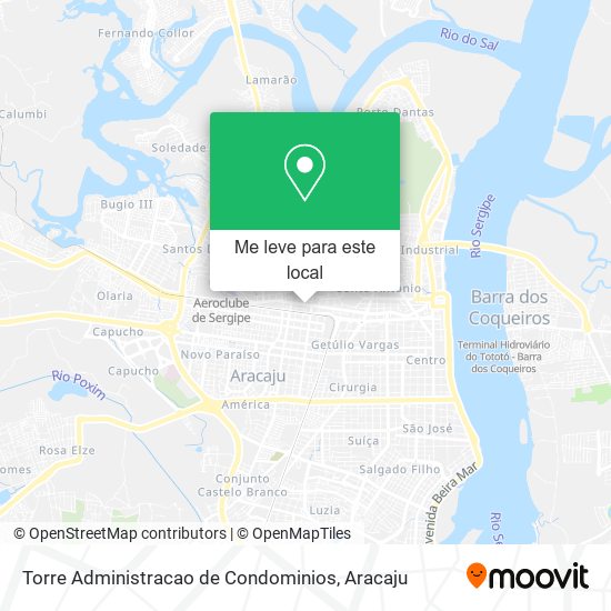 Torre Administracao de Condominios mapa