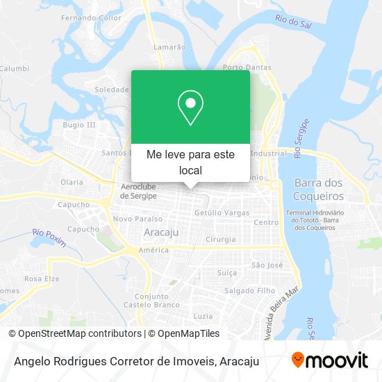 Angelo Rodrigues Corretor de Imoveis mapa