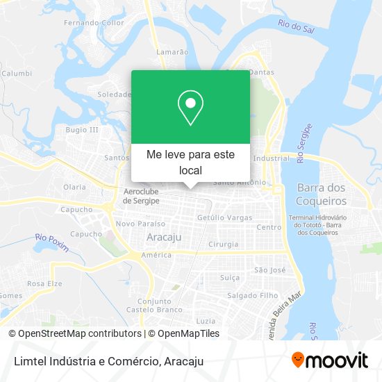 Limtel Indústria e Comércio mapa