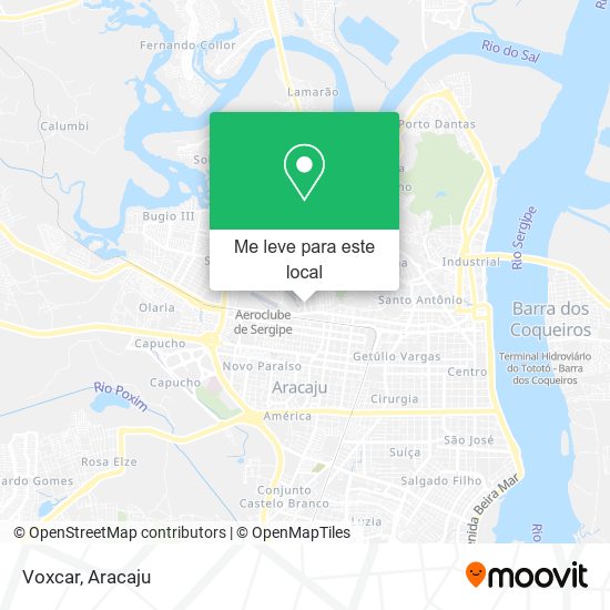 Voxcar mapa