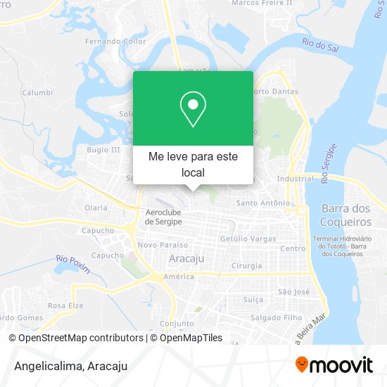 Angelicalima mapa