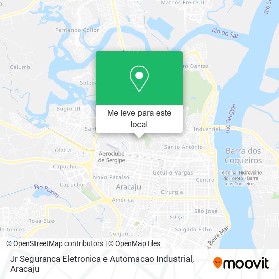 Jr Seguranca Eletronica e Automacao Industrial mapa