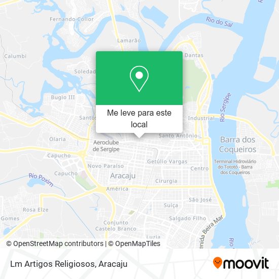 Lm Artigos Religiosos mapa