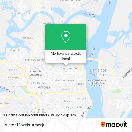 Victor Moveis mapa