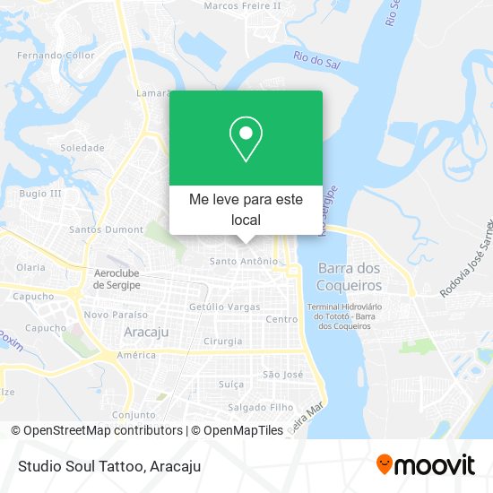 Studio Soul Tattoo mapa