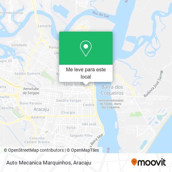 Auto Mecanica Marquinhos mapa