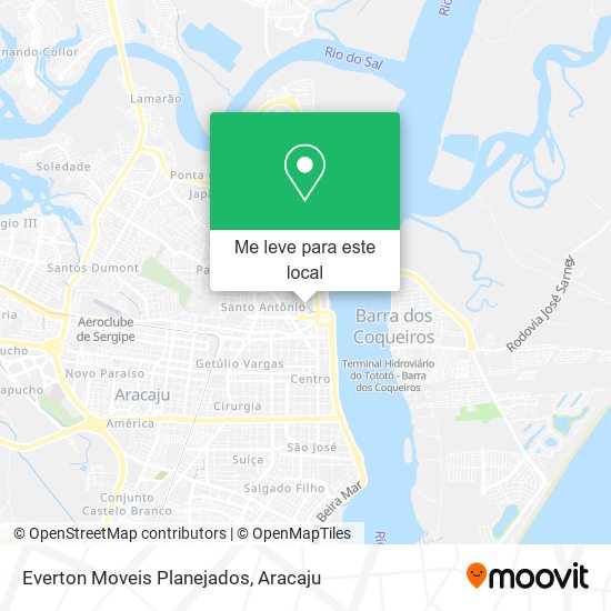 Everton Moveis Planejados mapa