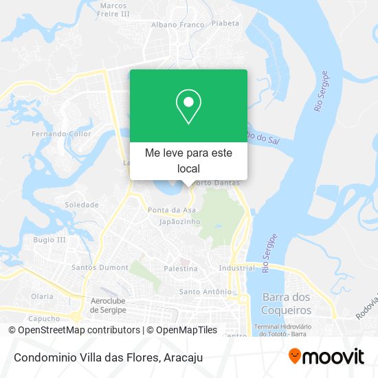 Condominio Villa das Flores mapa