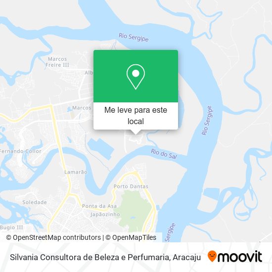 Silvania Consultora de Beleza e Perfumaria mapa