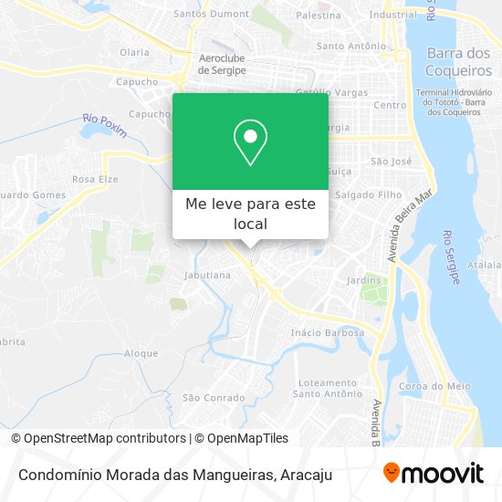 Condomínio Morada das Mangueiras mapa