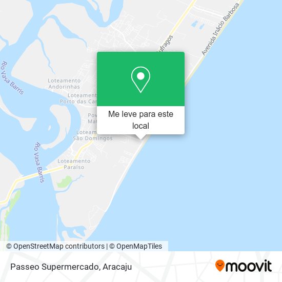 Passeo Supermercado mapa