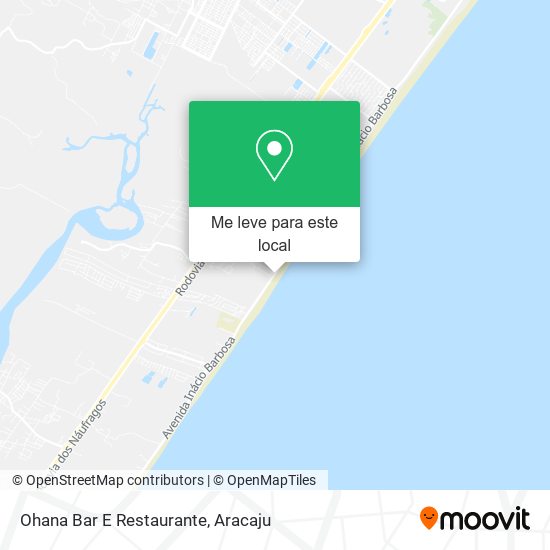 Ohana Bar E Restaurante mapa