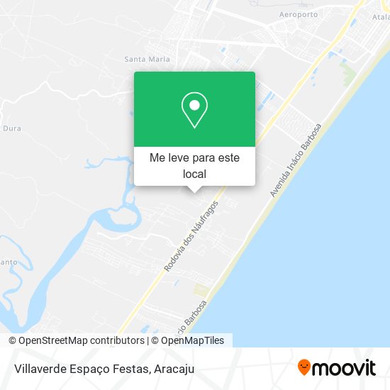 Villaverde Espaço Festas mapa