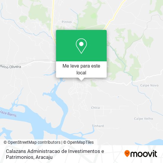 Calazans Administracao de Investimentos e Patrimonios mapa