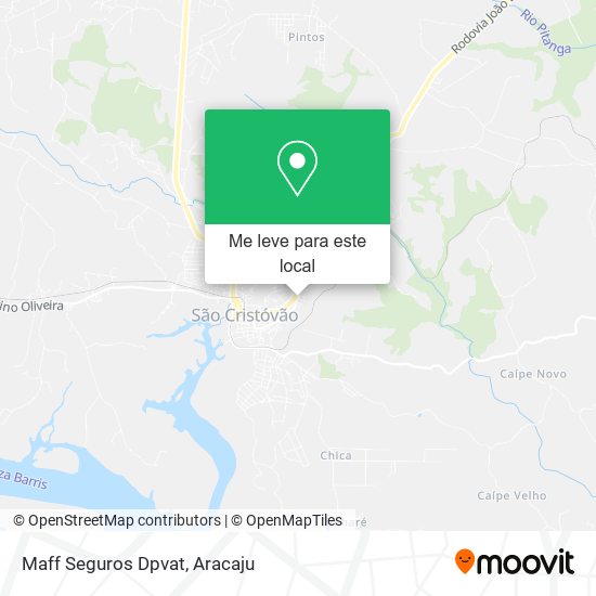 Maff Seguros Dpvat mapa