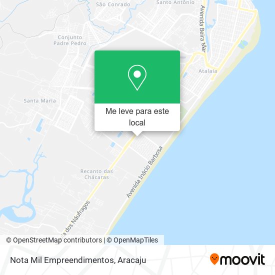 Nota Mil Empreendimentos mapa