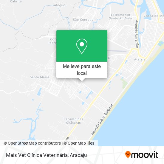 Mais Vet Clínica Veterinária mapa