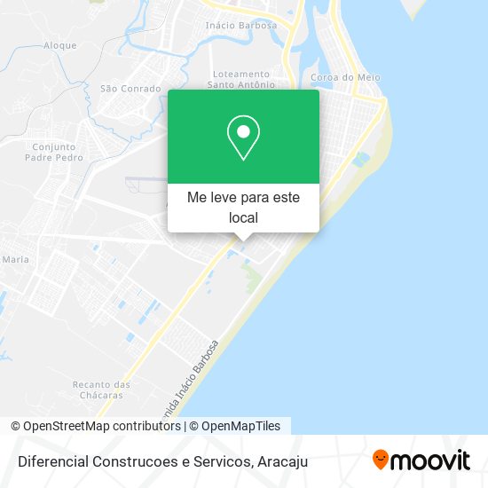 Diferencial Construcoes e Servicos mapa