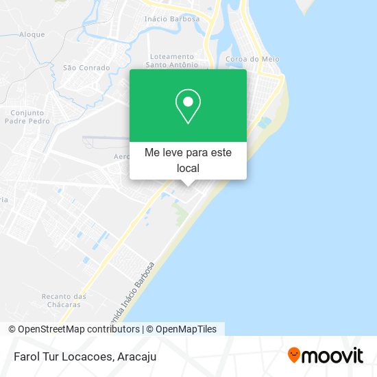 Farol Tur Locacoes mapa