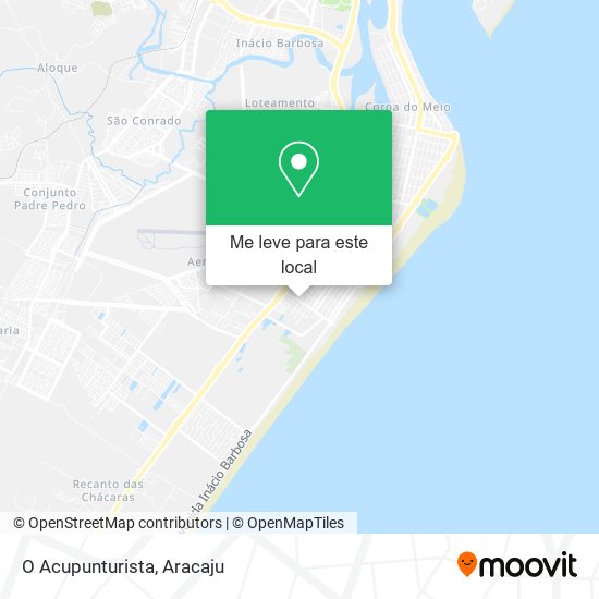 O Acupunturista mapa